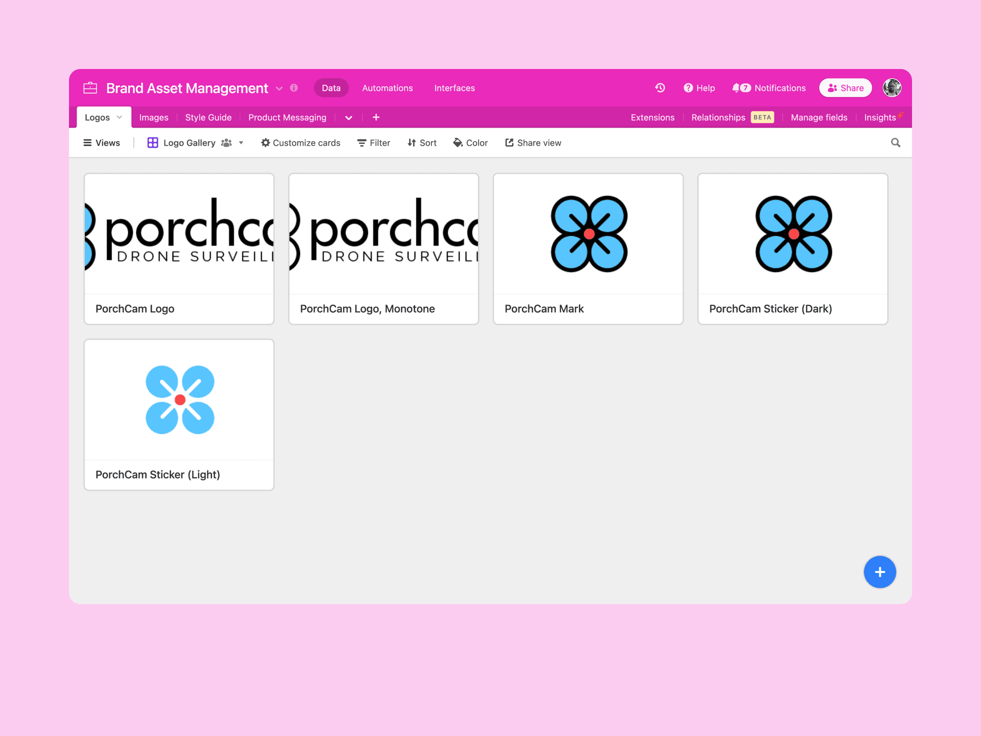 Don't just store your completed digital assets—store the building blocks you used to create them