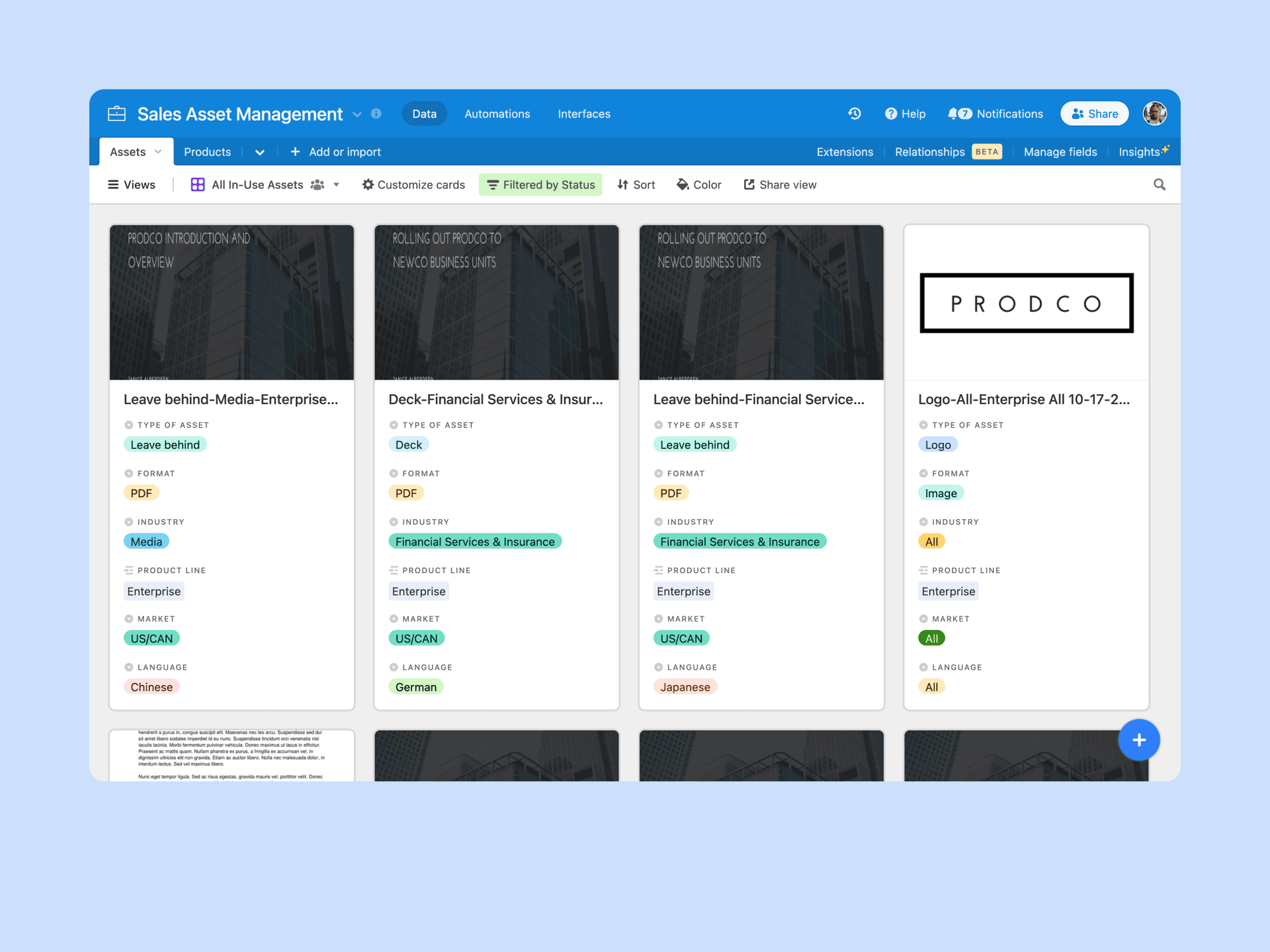 Consolidate your sales enablement and marketing collateral in one, easy-to-use, tool