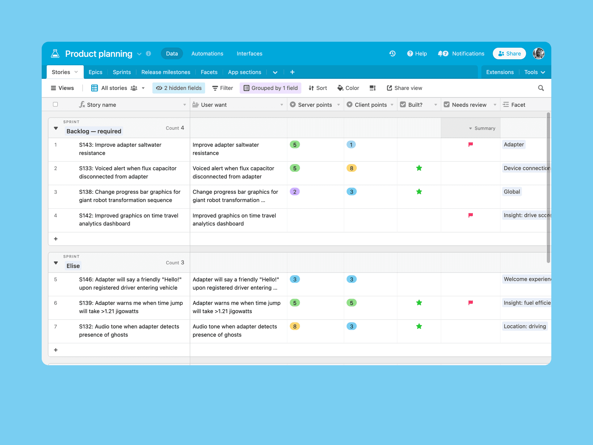 Iterate on a product concept or build a roadmap